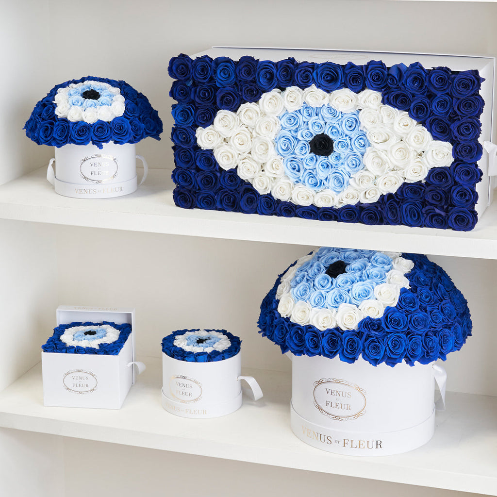 Evil Eye Symbol in Small Round Box