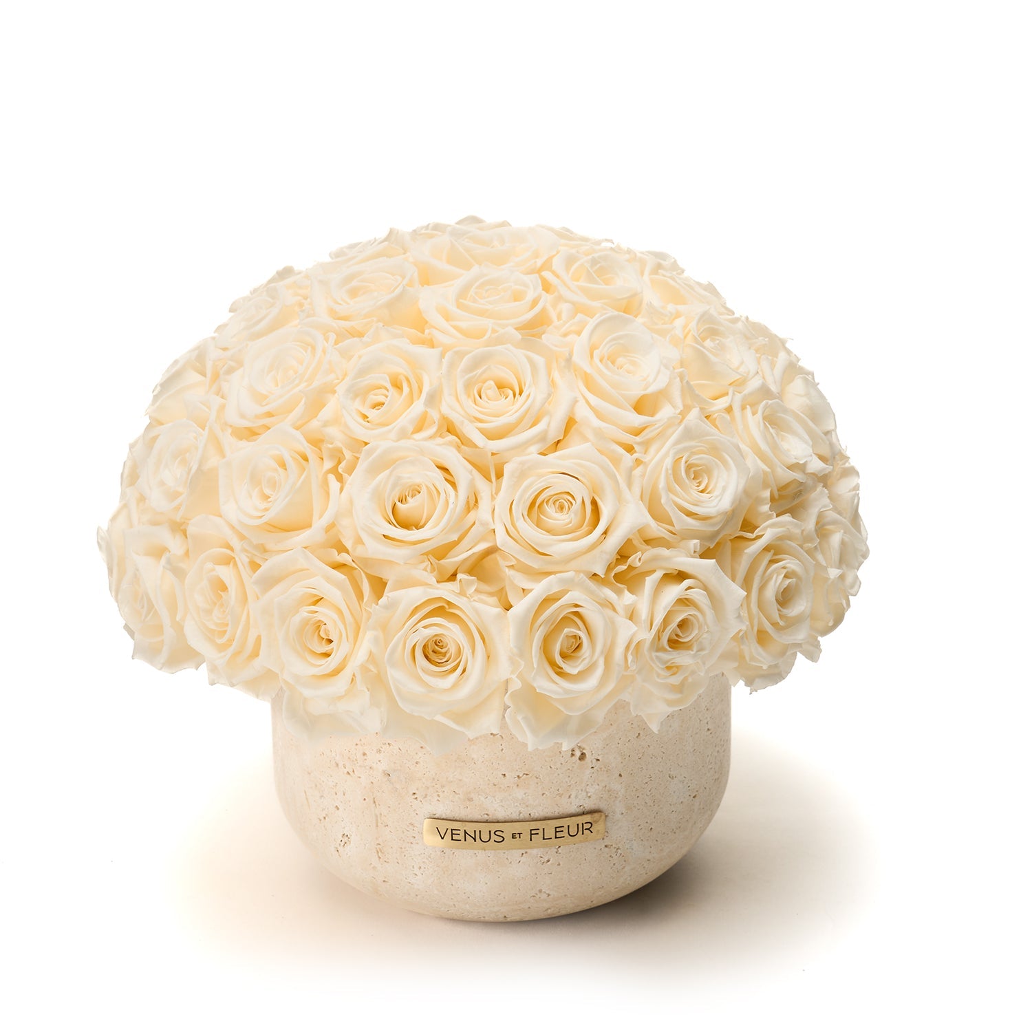 Terre Travertine Vase