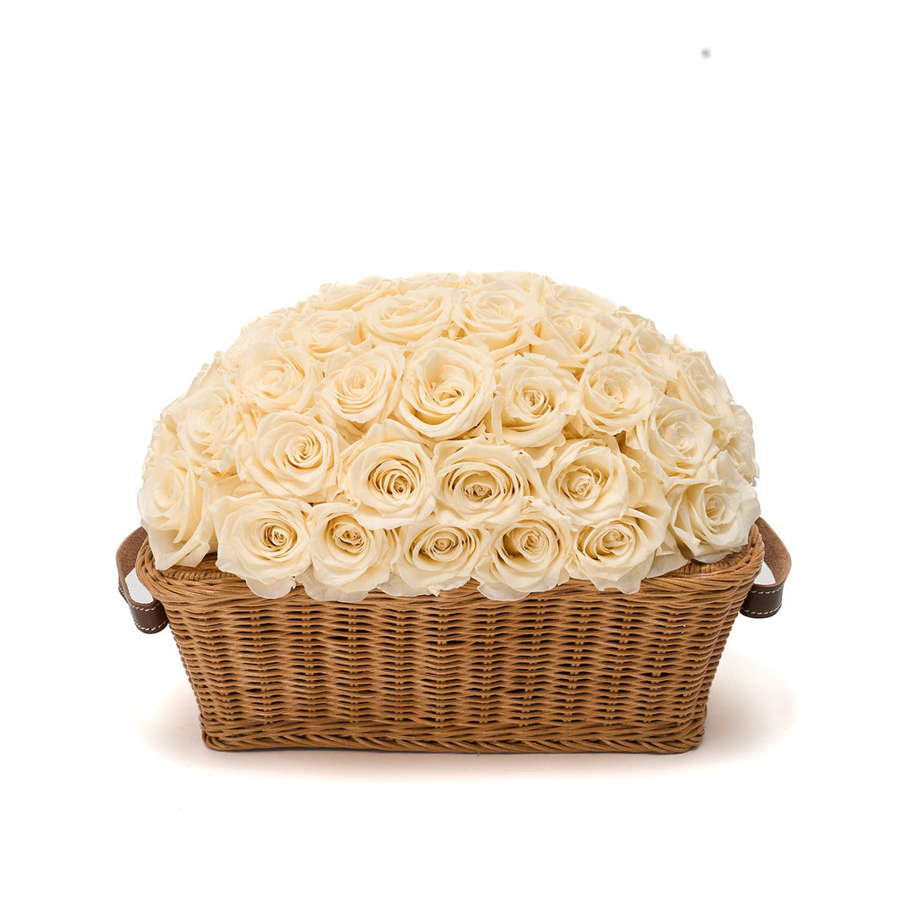 Serene Heirloom Wicker Vase