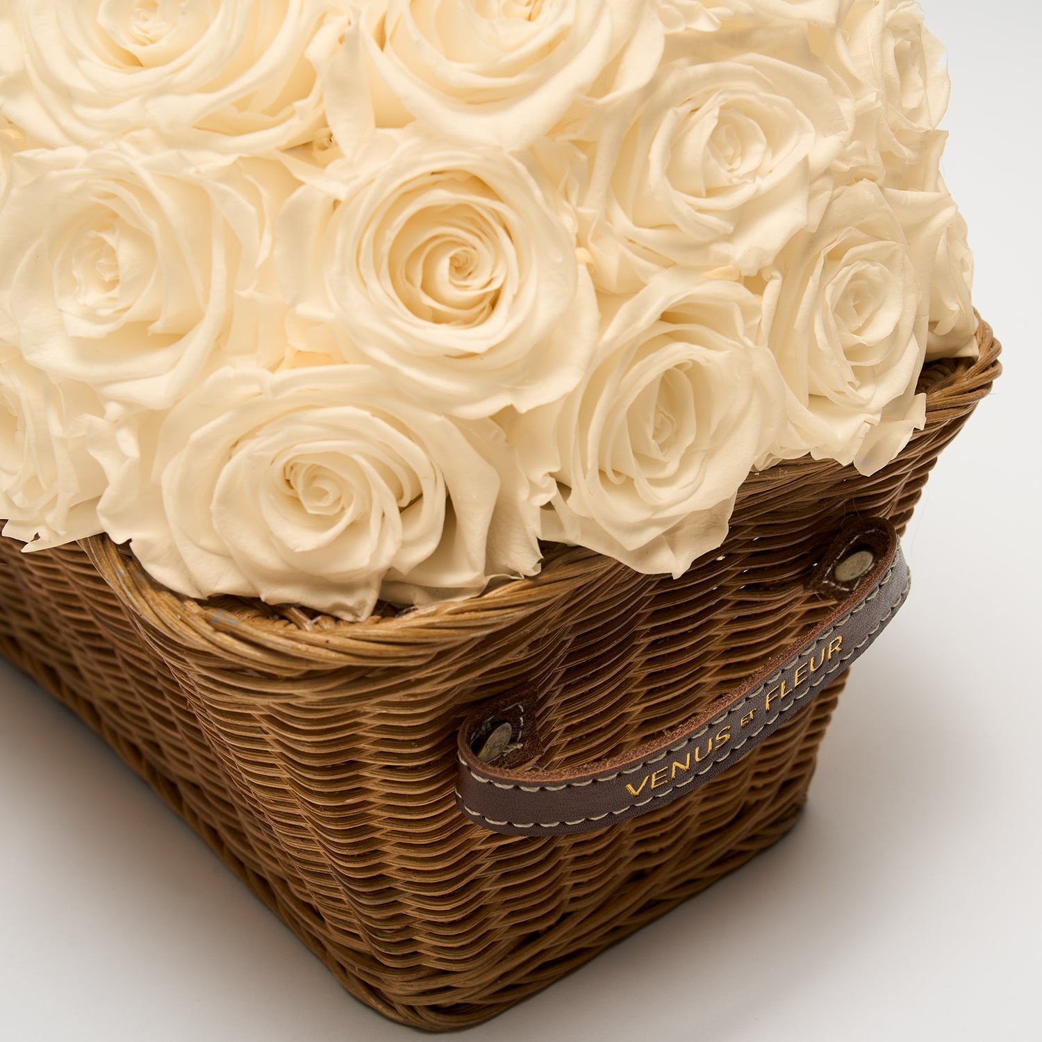 Serene Heirloom Wicker Vase