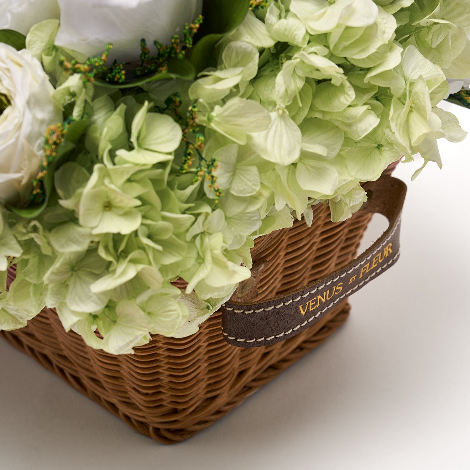 Serene Heirloom Wicker Vase