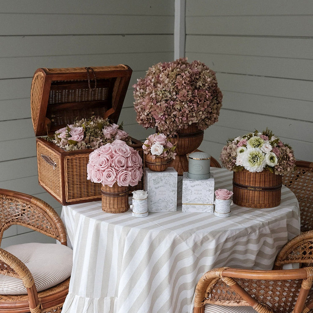 Fleura Heirloom Wicker Vase