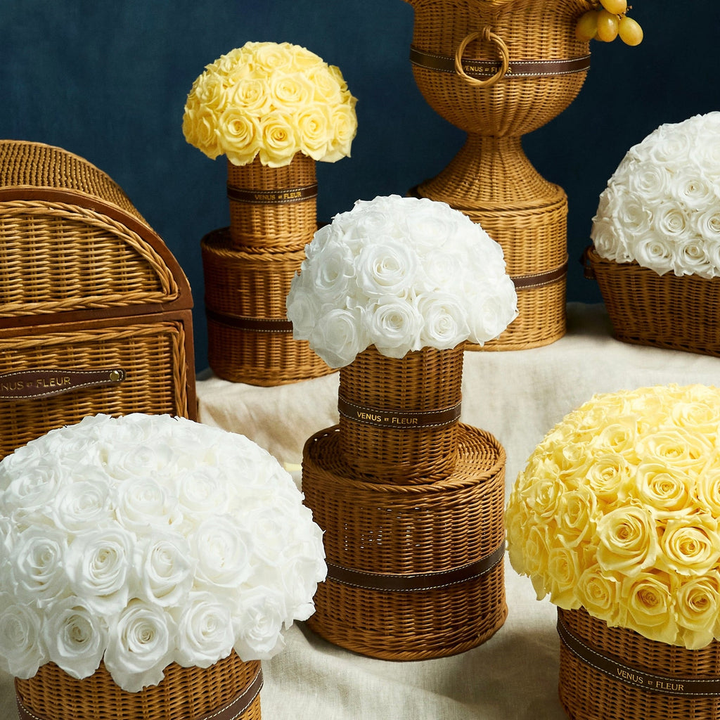 Fleura Heirloom Wicker Vase
