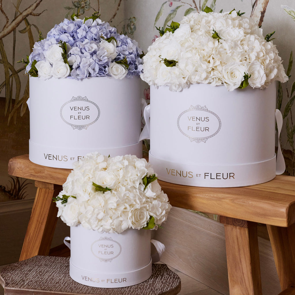 Large Round Roses & Hydrangeas