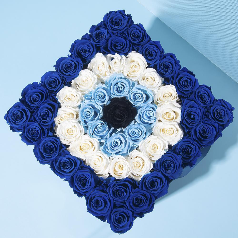 Evil Eye Symbol in Large Square Box