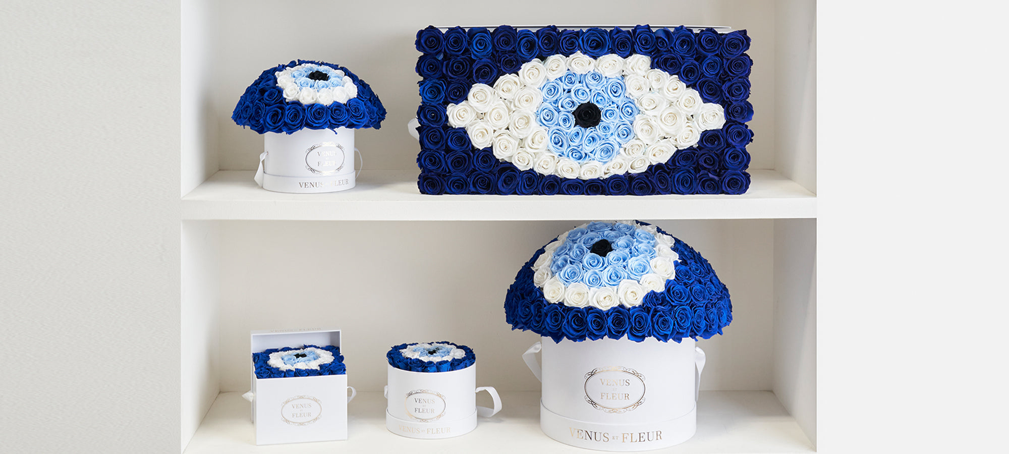 Evil Eye Symbol in Small Square Box