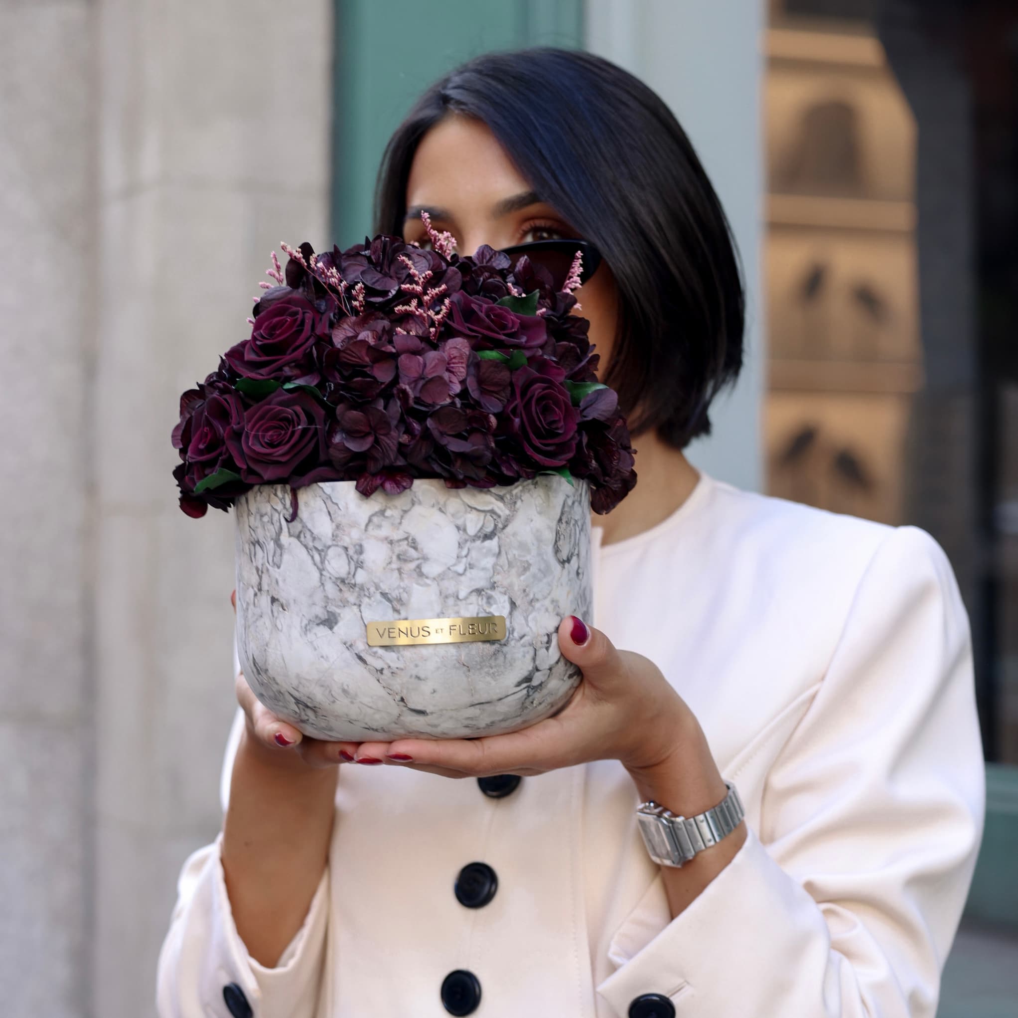 Gia Marble Vase