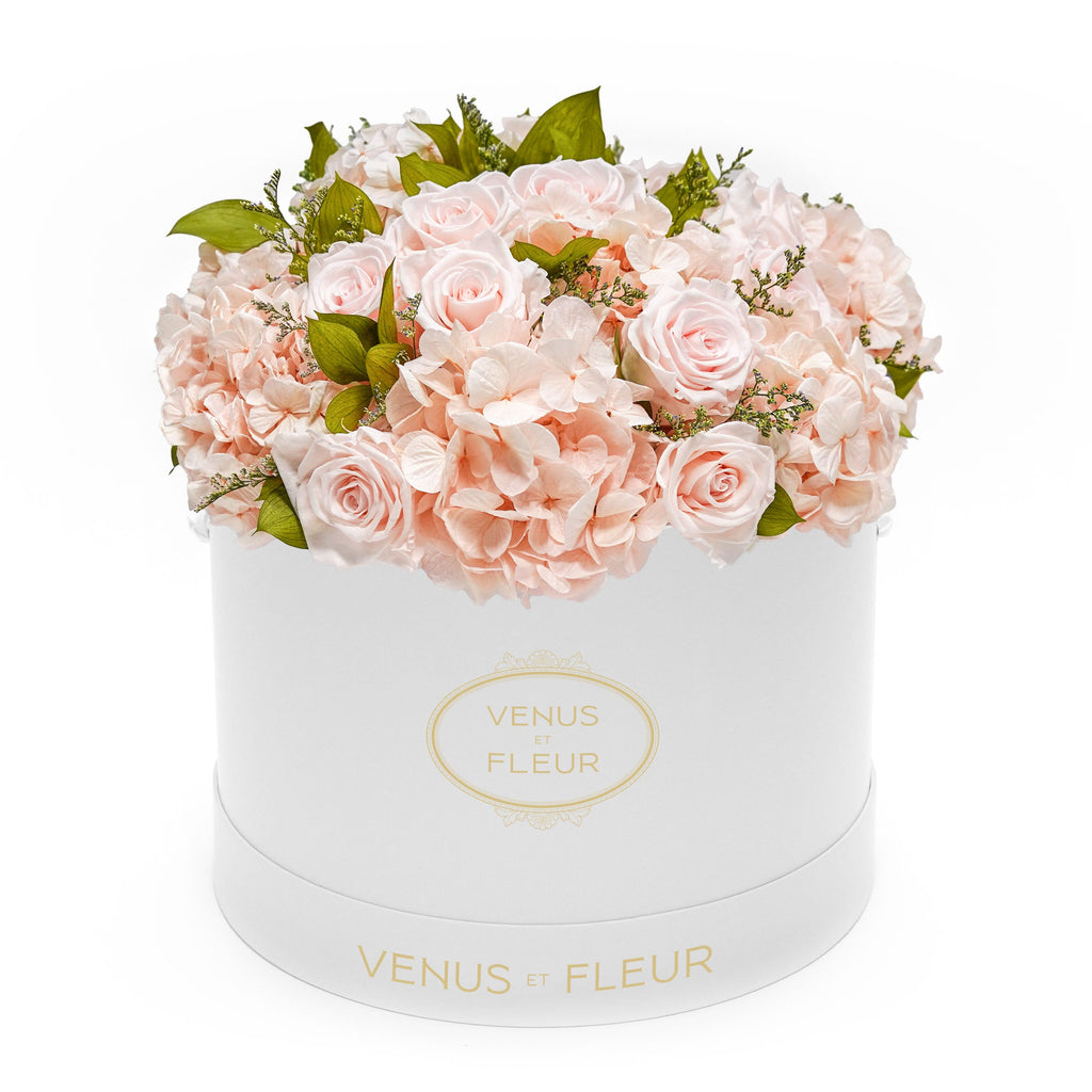 Large Round Roses & Hydrangeas