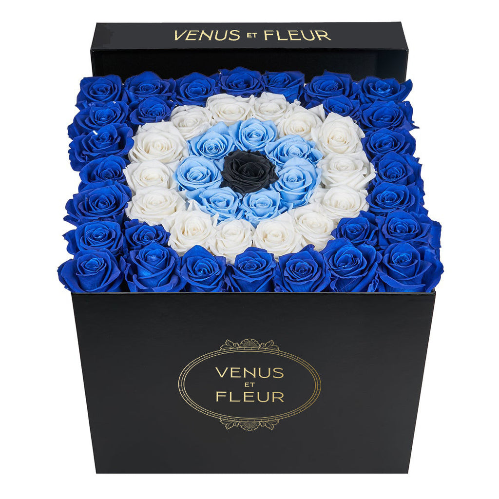 Evil Eye Symbol in Large Square Box