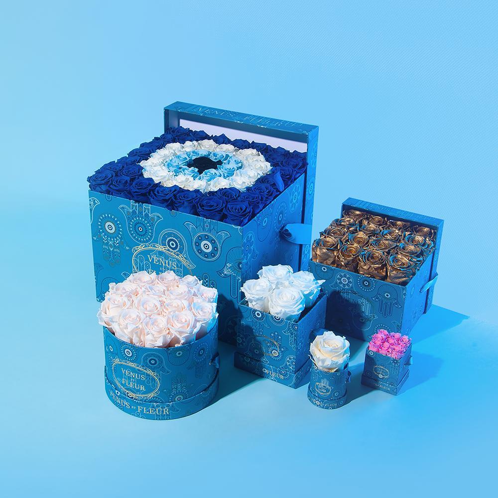 Evil Eye Symbol in Large Square Box