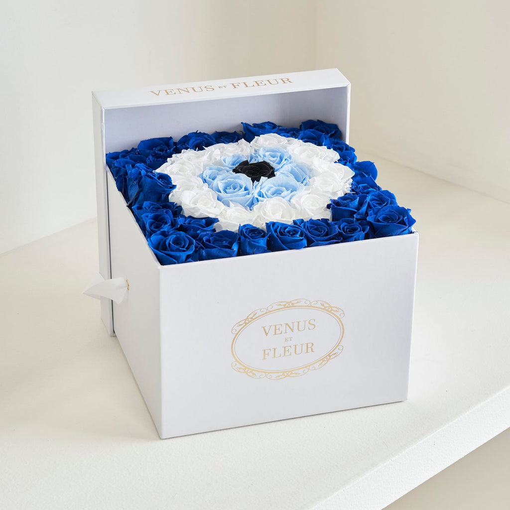 Evil Eye Symbol in Large Square Box