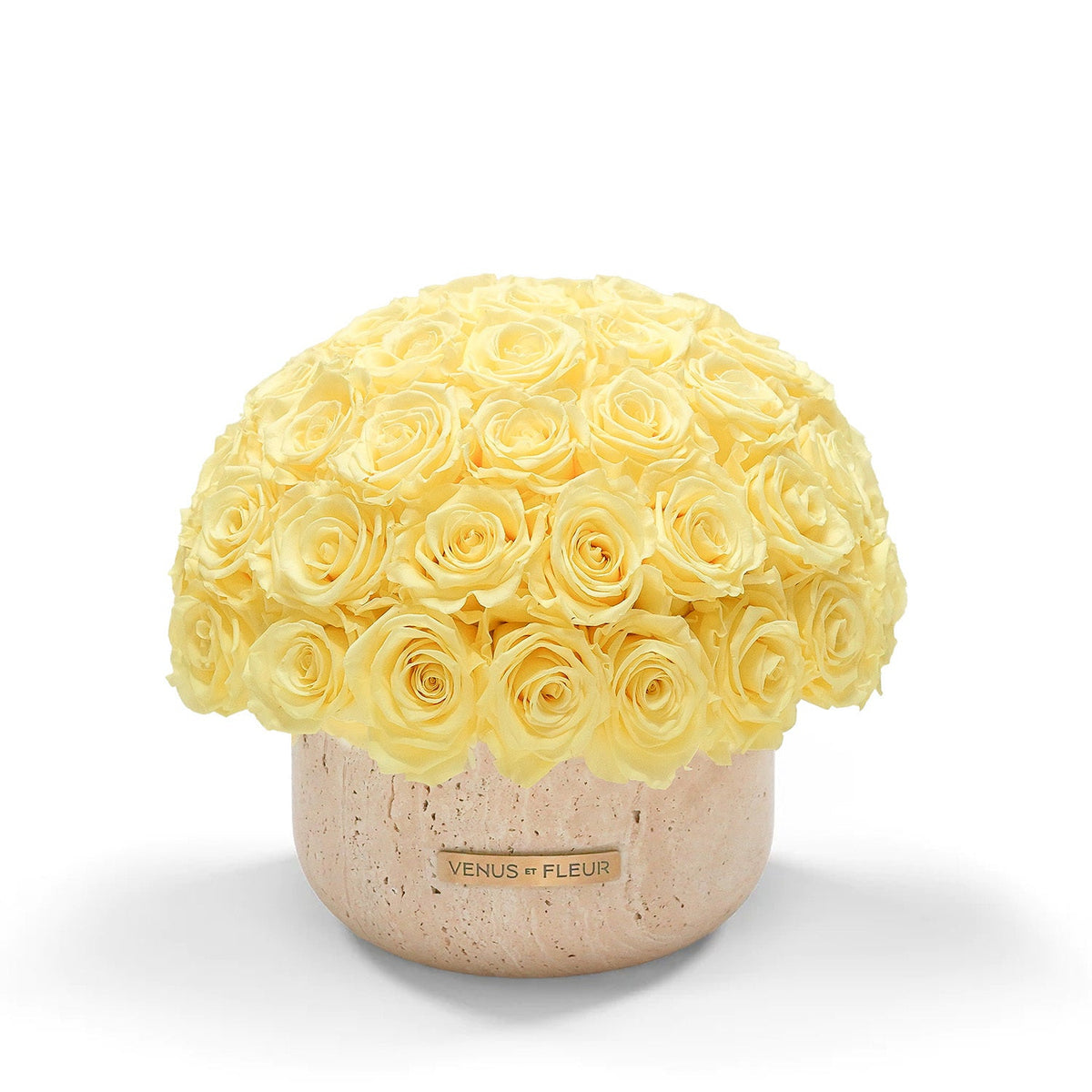 Terre Travertine Vase Arrangement