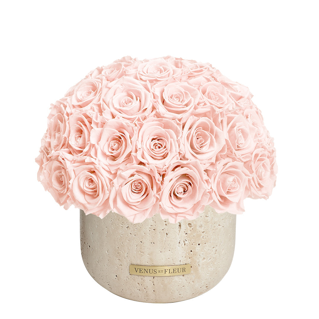 Terre Travertine Vase Arrangement