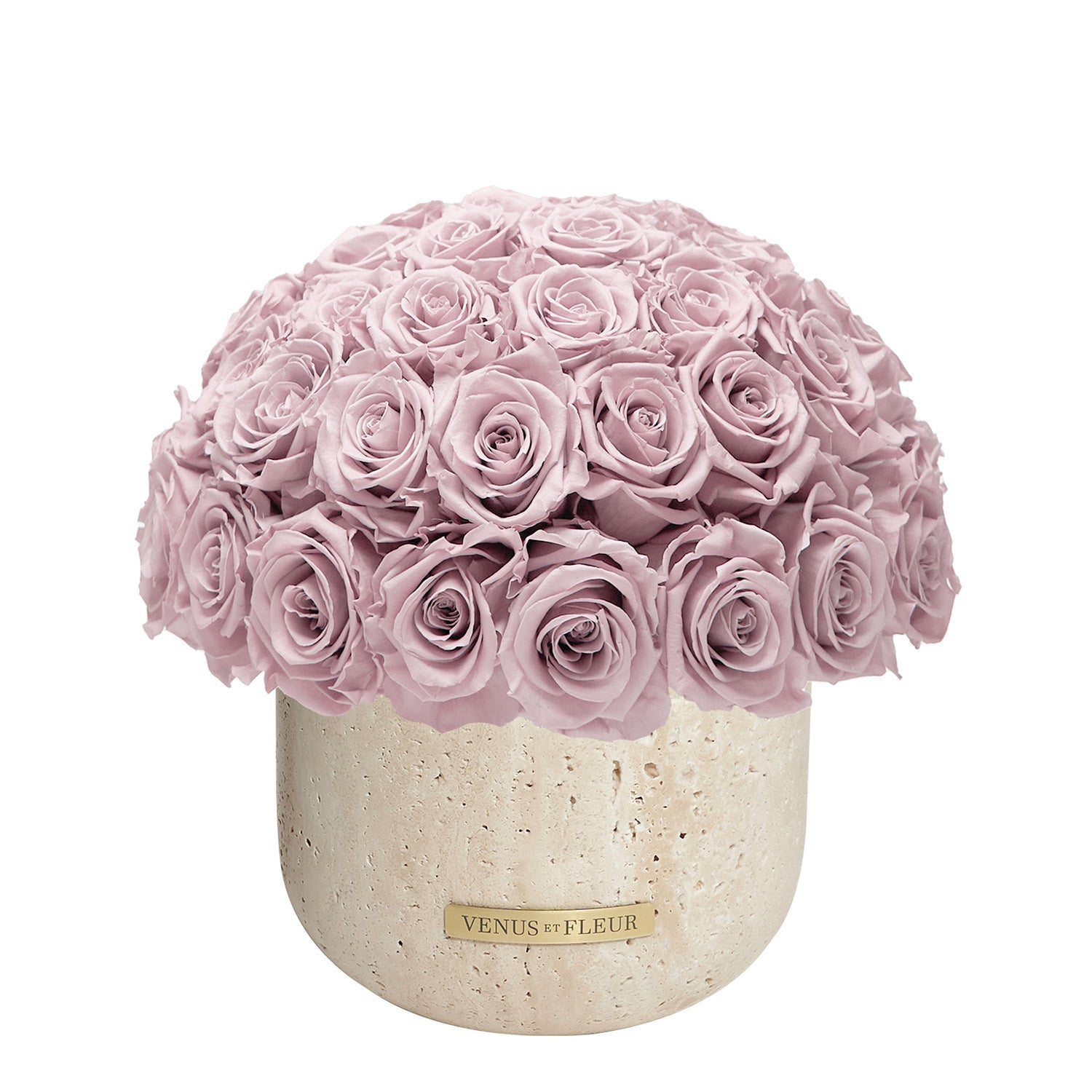 Terre Travertine Vase
