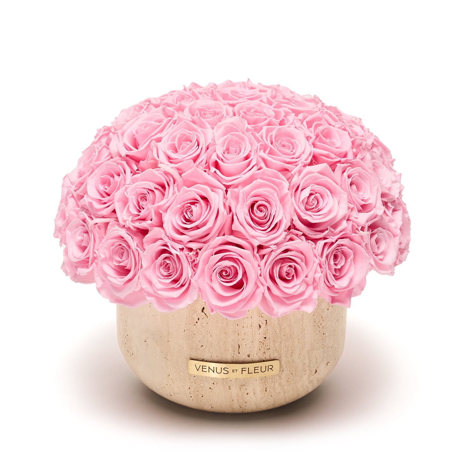 Terre Travertine Vase